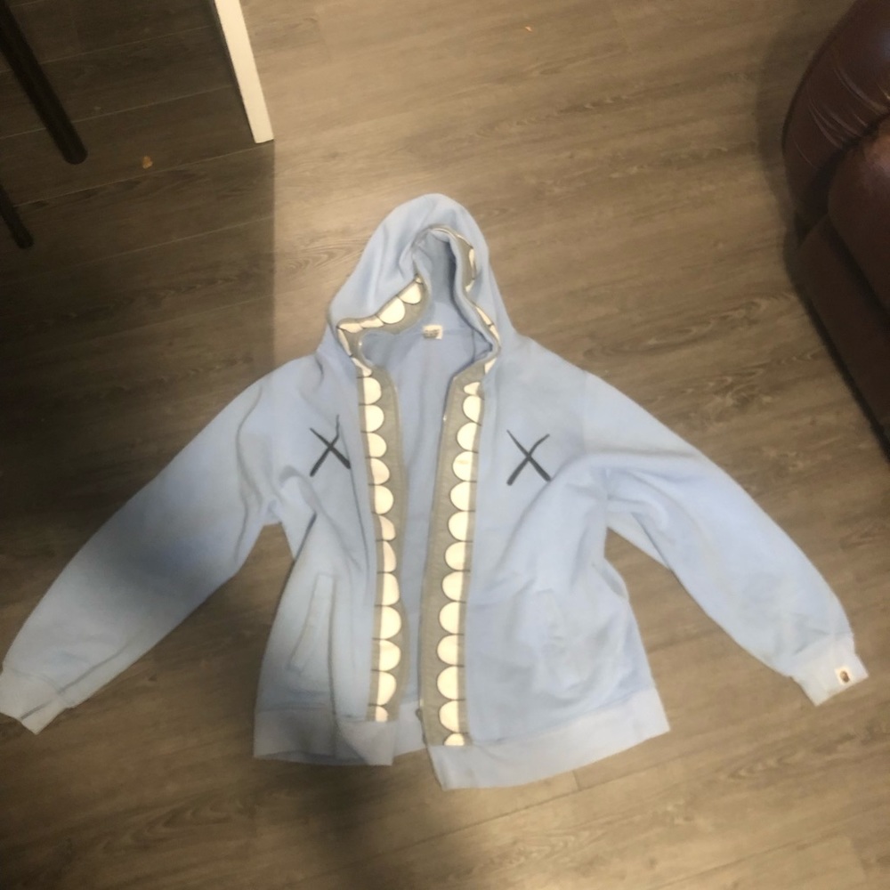 Bape x KAWS rare zip up